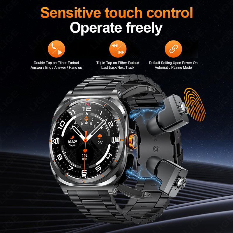LIGE 2025 Watch Wireless Earph - Sleep Mask Headphones Bluetooth ulasan dan harga