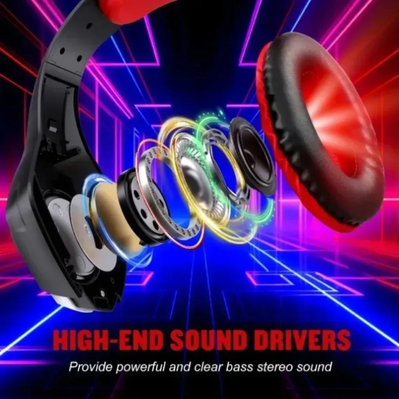 Wired Gaming Headset Over Ear  - Gaming Headset With Mic Rgb ulasan dan harga
