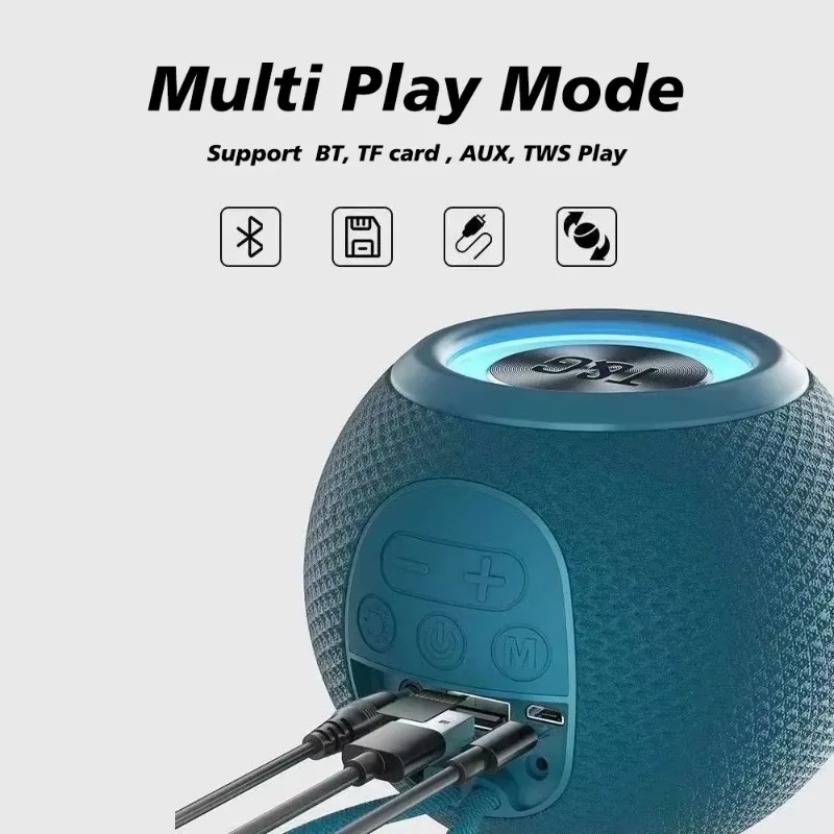 TG337 TWS Bluetooth Loudspeake - Portable Bluetooth Speaker Waterproof Ipx7 ulasan dan harga
