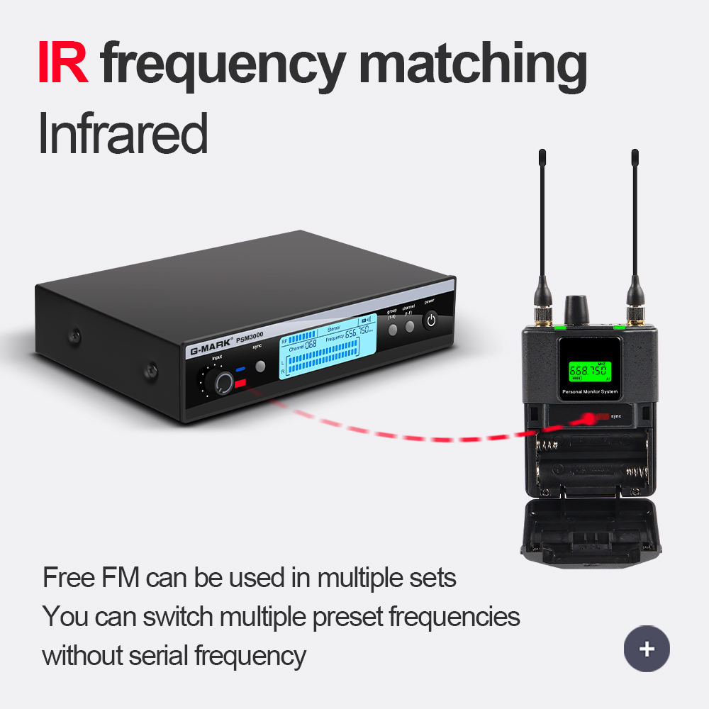 Wireless In-Ear Monitor G-MARK - In Ear Monitors For Singers ulasan dan harga