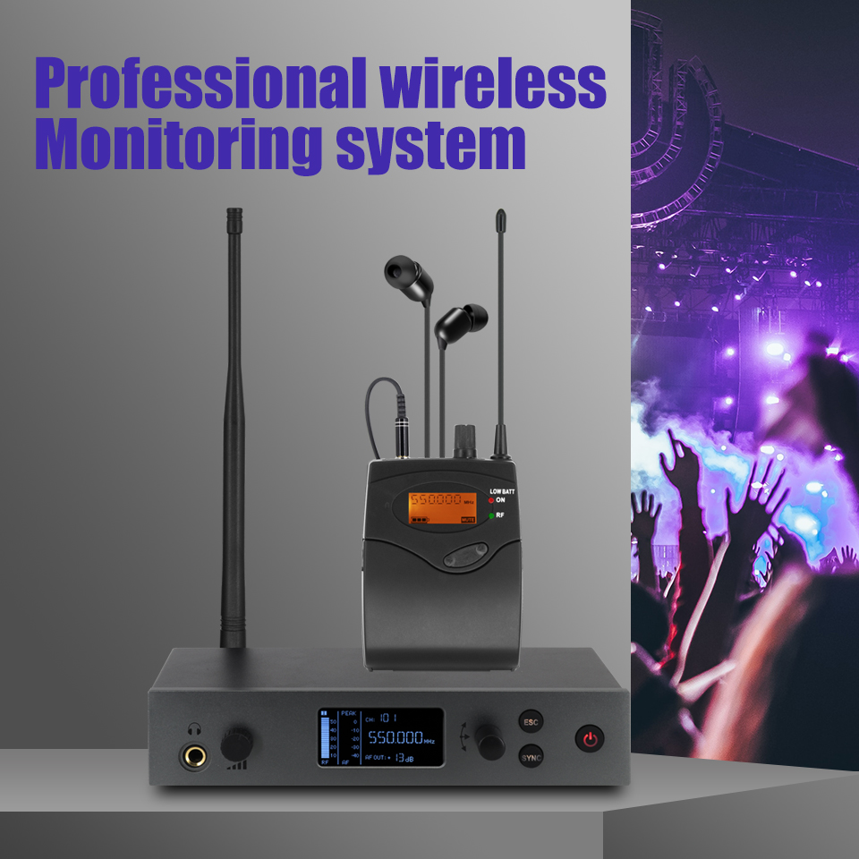 In ear monitoring system, UHF  - In Ear Monitors For Singers ulasan dan harga