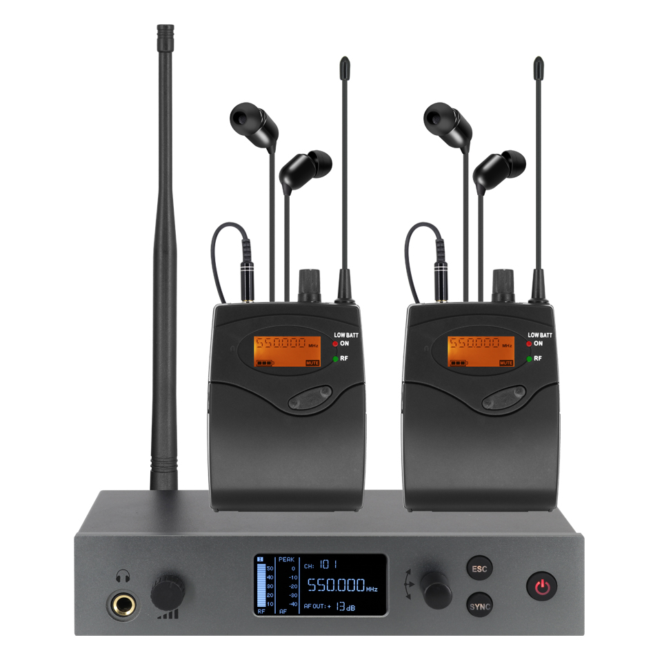 In ear monitoring system, UHF  - In Ear Monitors For Singers ulasan dan harga