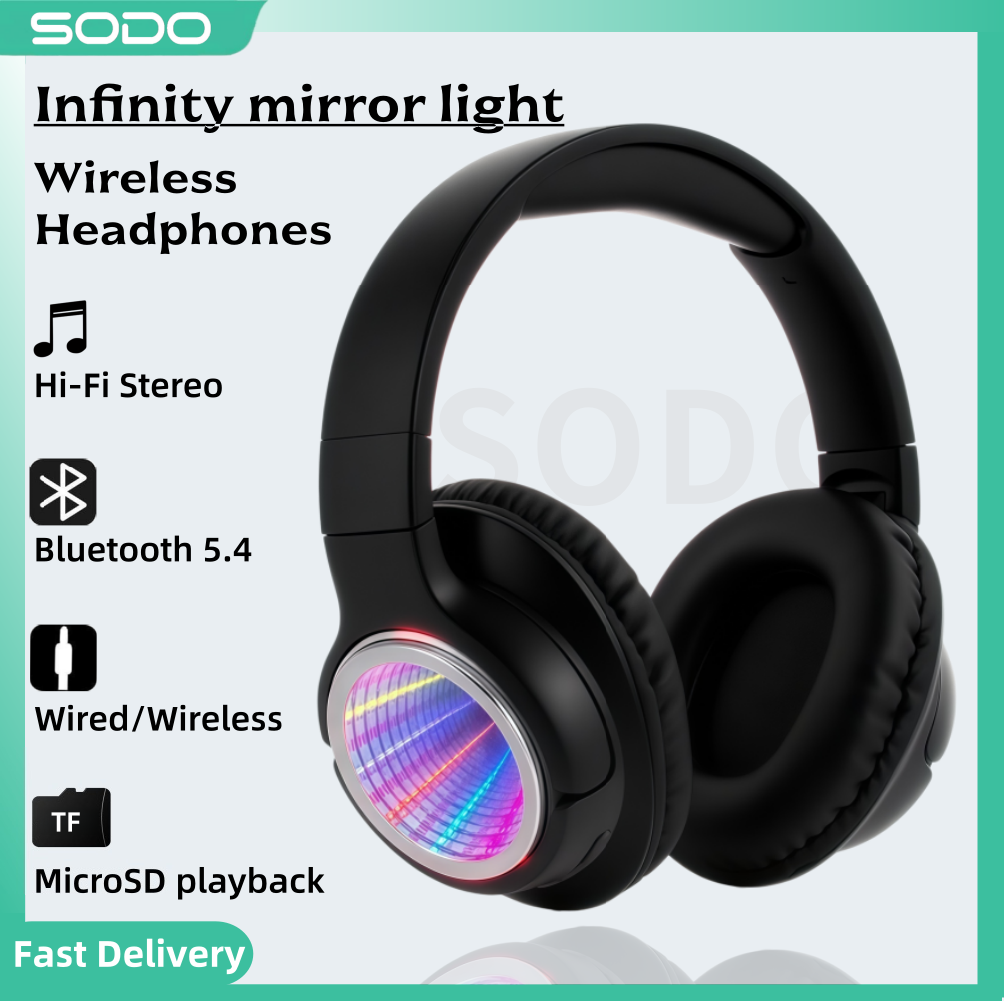 SODO SD1161 Bluetooth Headphon - Anc Wireless Over Ear Headphones ulasan dan harga