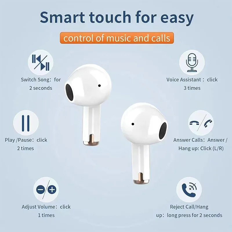 J97 TWS Bluetooth Earphone Tru - Type C Wired Earphones With Mic ulasan dan harga