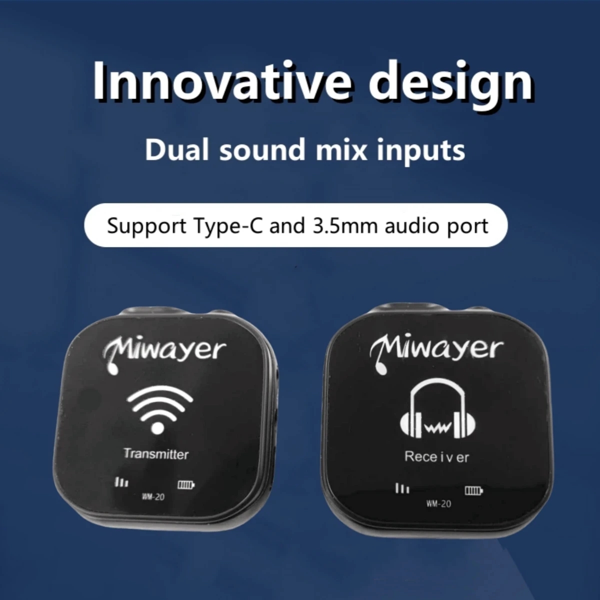 Miwayer WM-20 5.8G Wireless In - In Ear Monitors For Singers ulasan dan harga