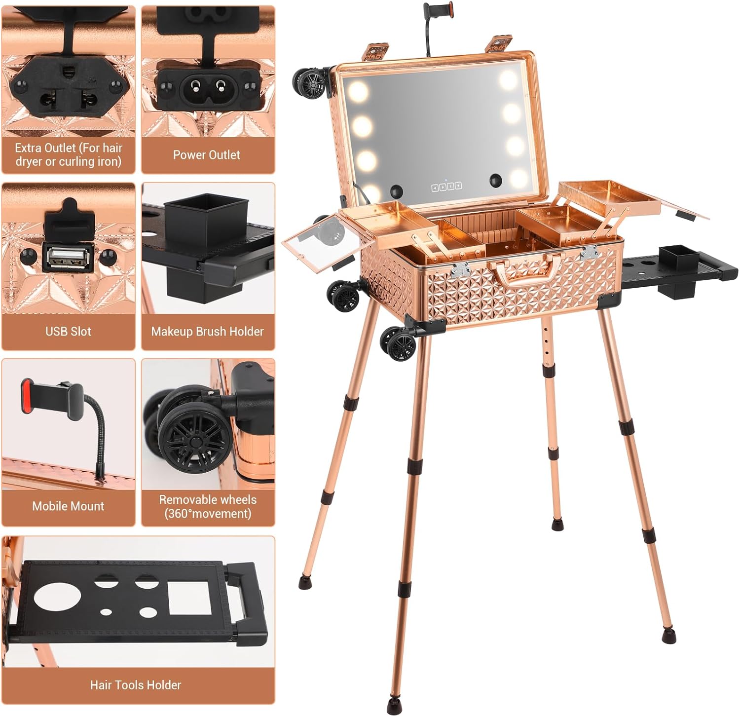 Mirror and Bluetooth Speaker P - Speakers ulasan dan harga