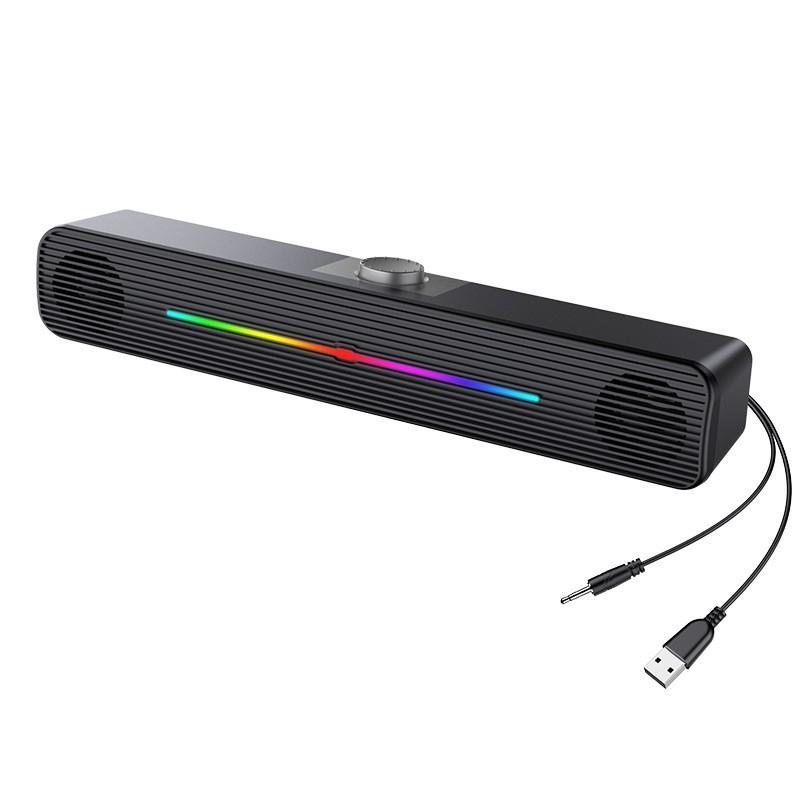 E-1407 Wholesale RGB Lights Wi - Rgb Computer Soundbar For Pc ulasan dan harga