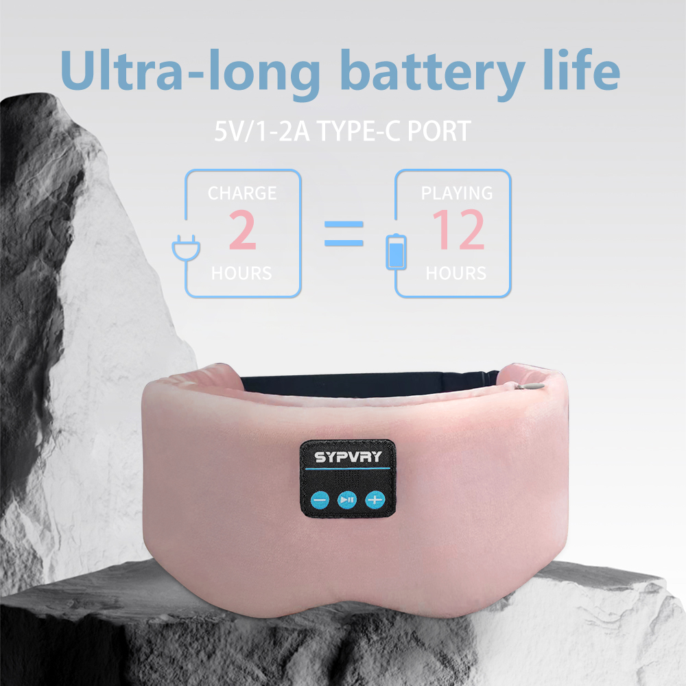 Ultra Soft Bluetooth Sleeping  - Sleep Mask Headphones Bluetooth ulasan dan harga