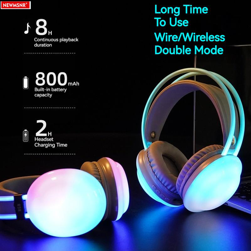 Gaming RGB Colorful Light Blue - Gaming Headset With Mic Rgb ulasan dan harga