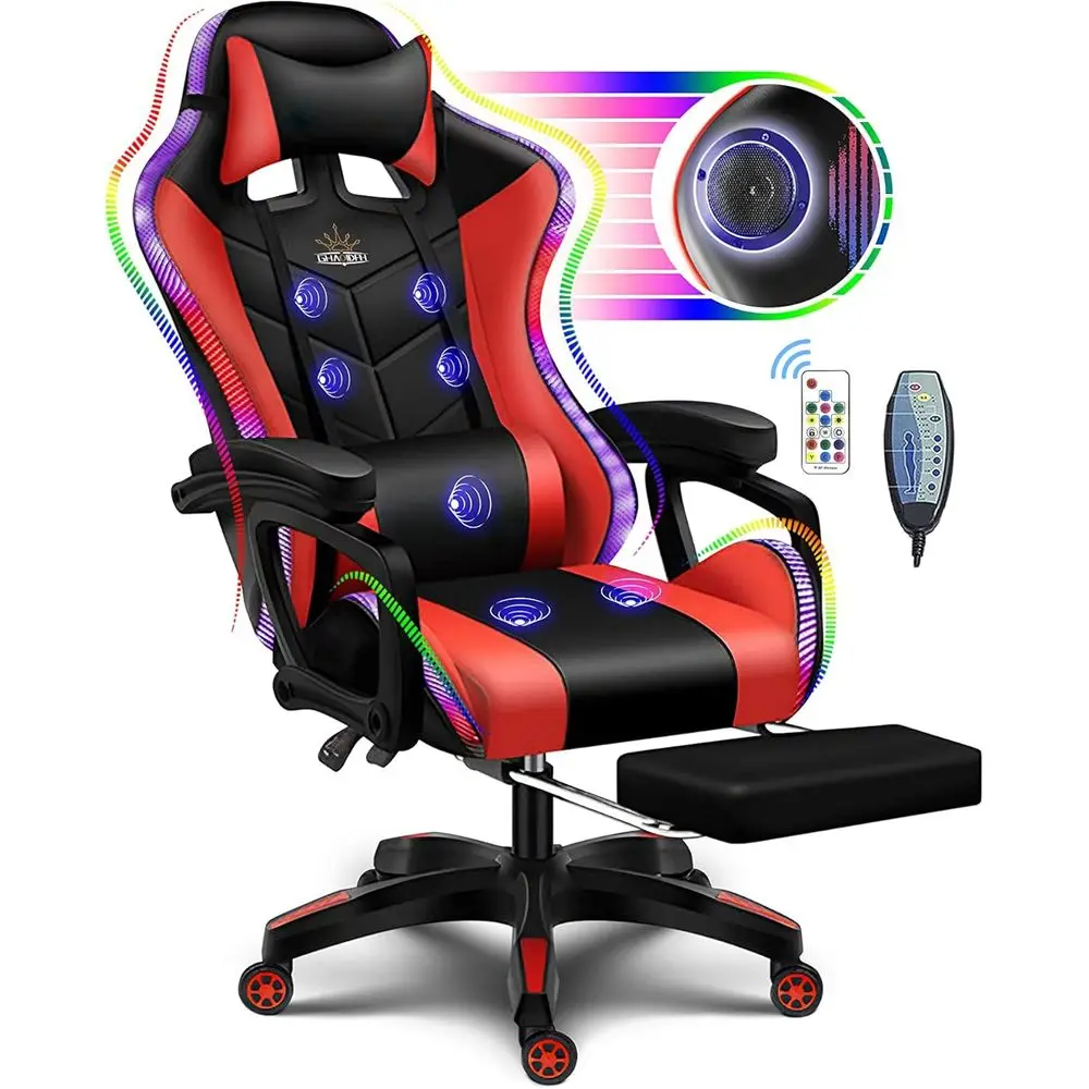 Ergonomic High-Back Gaming Cha - Speakers ulasan dan harga