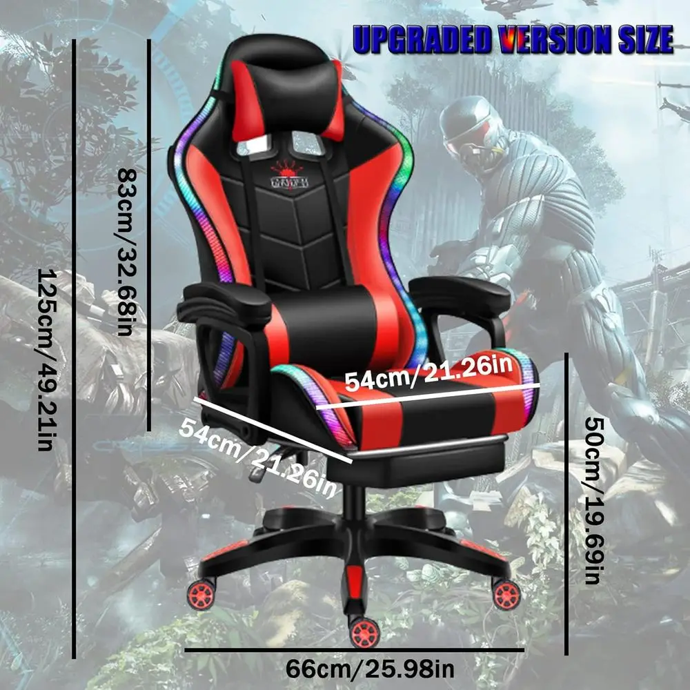 Ergonomic High-Back Gaming Cha - Speakers ulasan dan harga