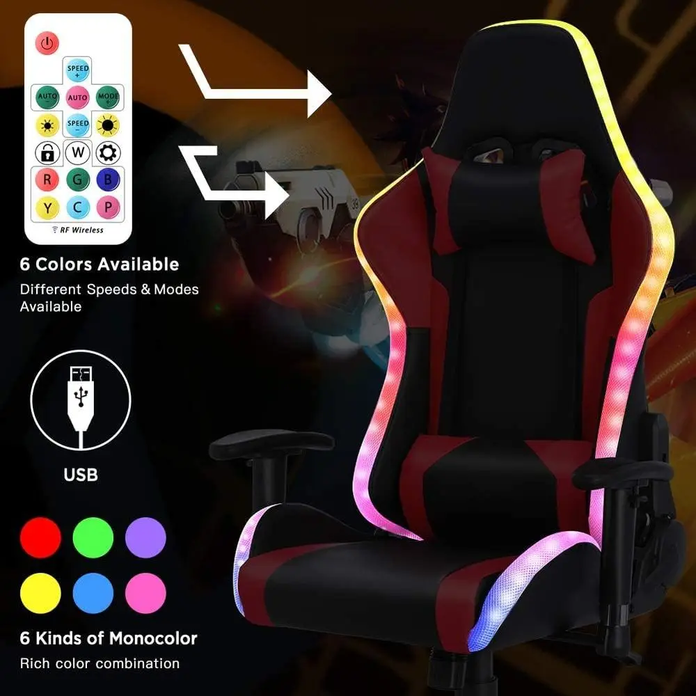 Ergonomic High-Back Gaming Cha - Speakers ulasan dan harga