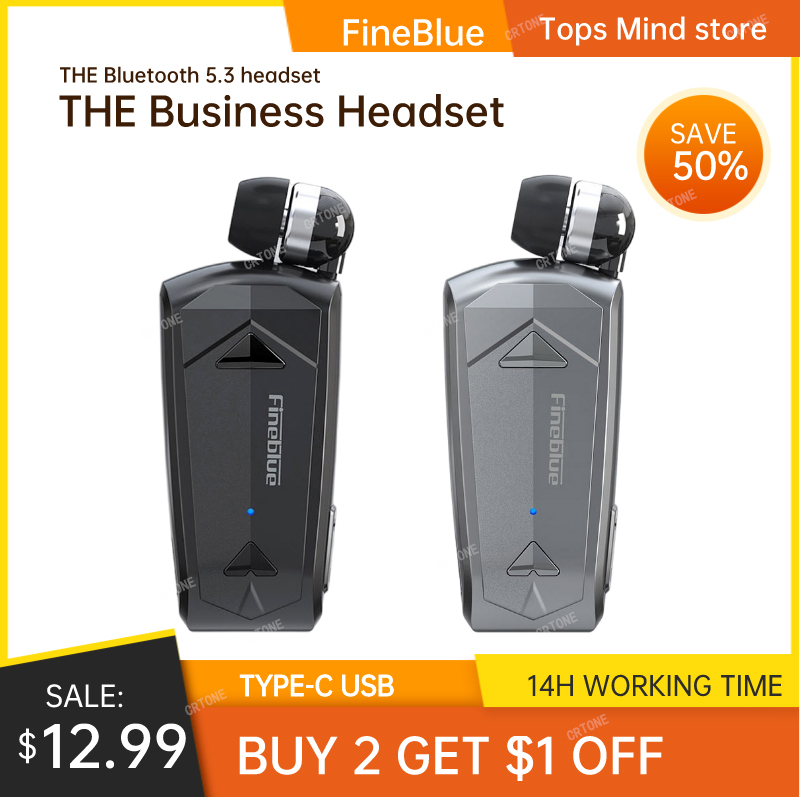 Fineblue F520 Mini Wireless Ea - Type C Wired Earphones With Mic ulasan dan harga