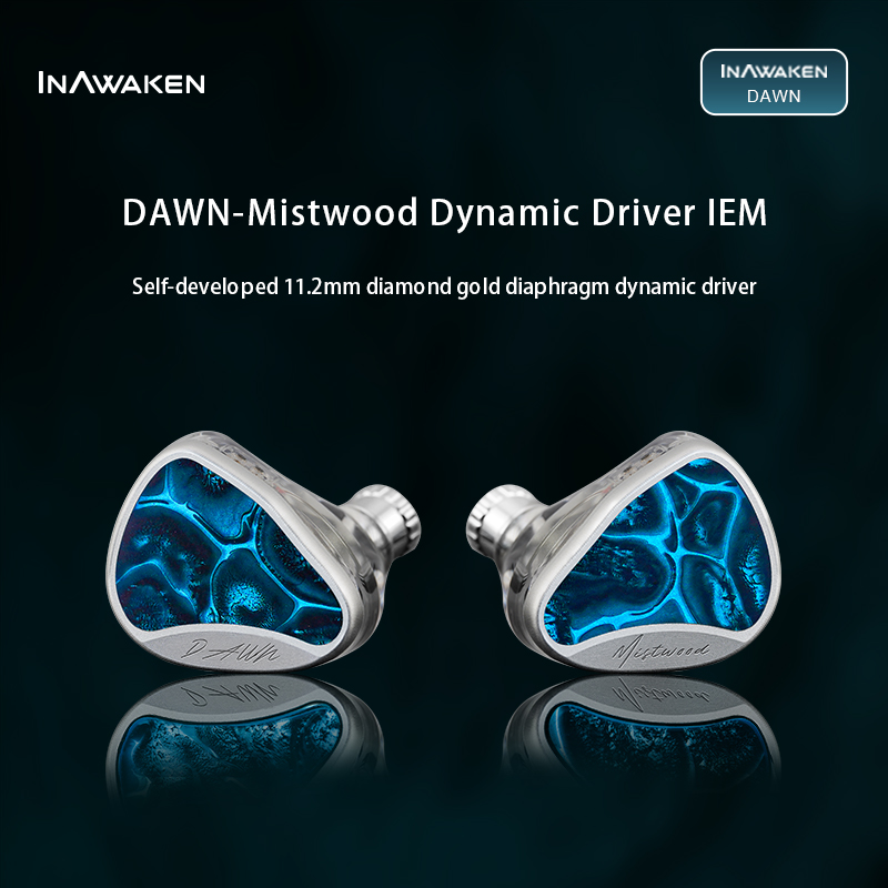 INAWAKEN Dawn Mistwood In-Ear  - Planar Magnetic Iem Earphones ulasan dan harga
