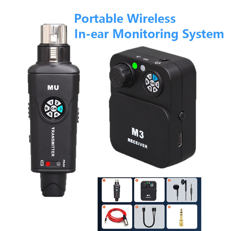 In-Ear Wireless Monitoring Ear - In Ear Monitors For Singers ulasan dan harga
