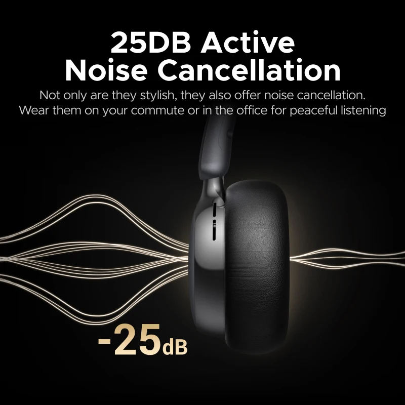 UGREEN Studio Plus 25dB ANC Ac - Anc Wireless Over Ear Headphones ulasan dan harga