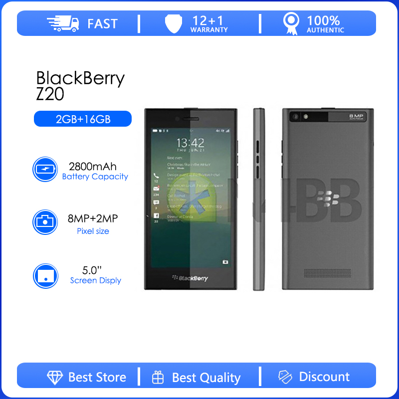 Blackberry Leap Z20  Refurbish - Cameras ulasan dan harga