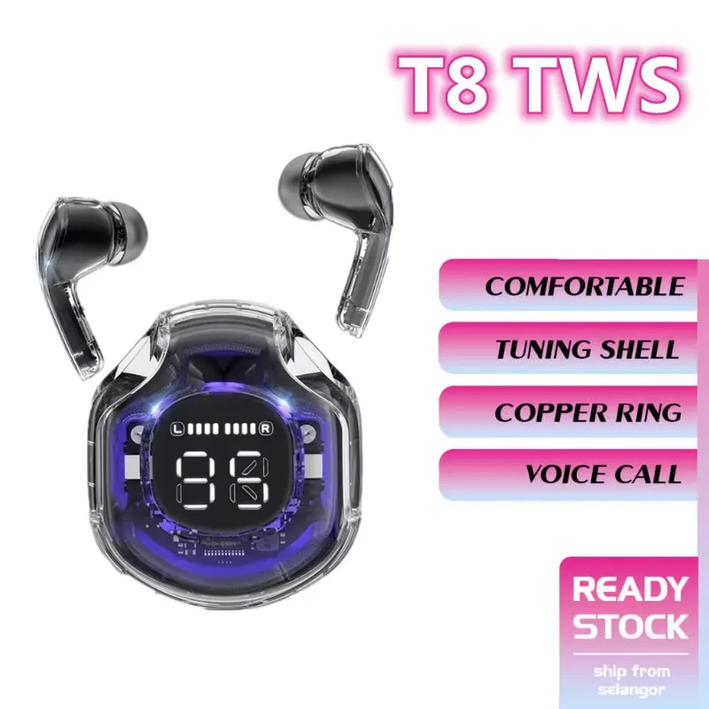 Fone Bluetooth Earbuds TWS Wir - Tws Earbuds Bluetooth 5.3 ulasan dan harga