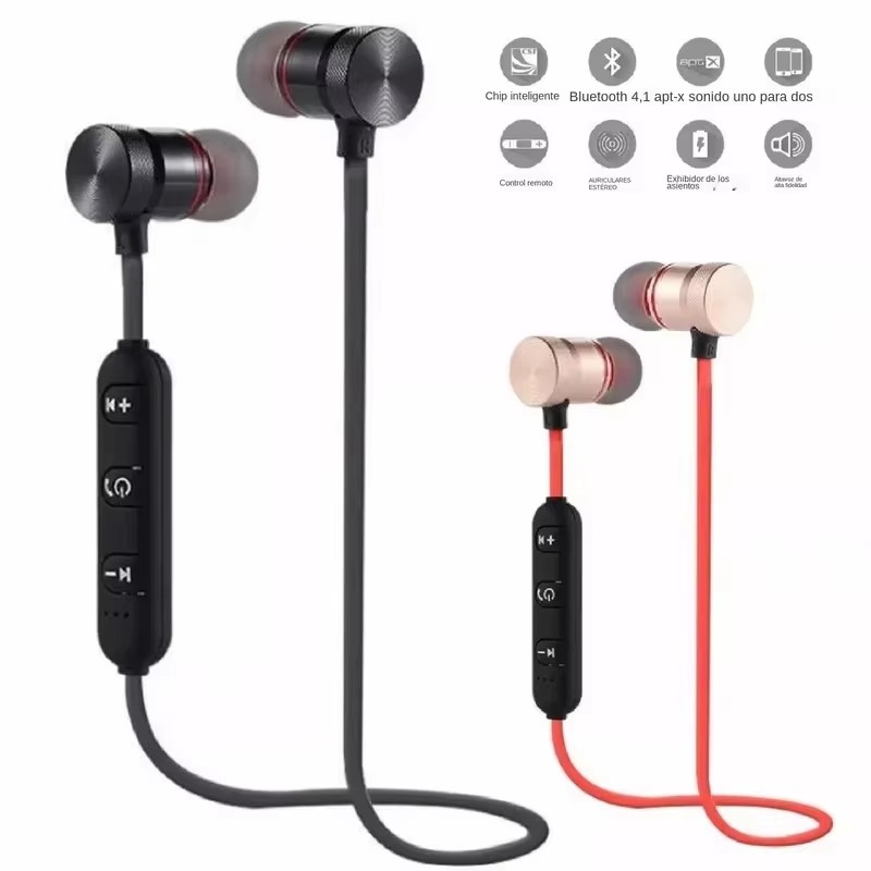 1/2/3/4pcs Neckband Bluetooth  - Magnetic Neckband Sports Earphones ulasan dan harga