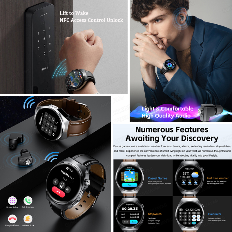 For Man Women New 2 in 1 Smart - Tws Earbuds Bluetooth 5.3 ulasan dan harga