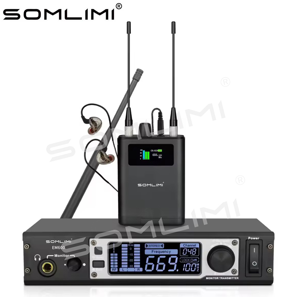 SOMLIMI Professional EM600 In  - In Ear Monitors For Singers ulasan dan harga