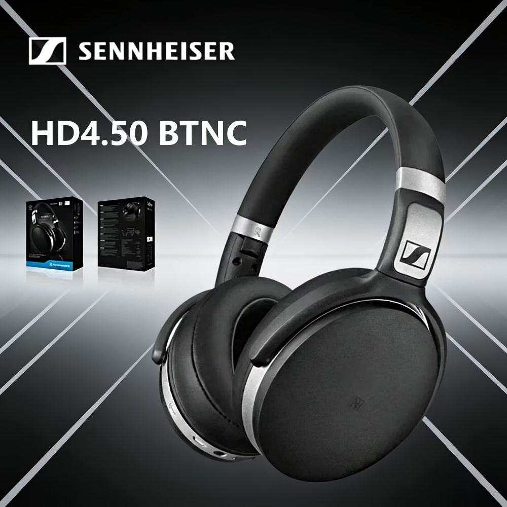 Original Sennheiser HD 4.50 BT - Anc Wireless Over Ear Headphones ulasan dan harga