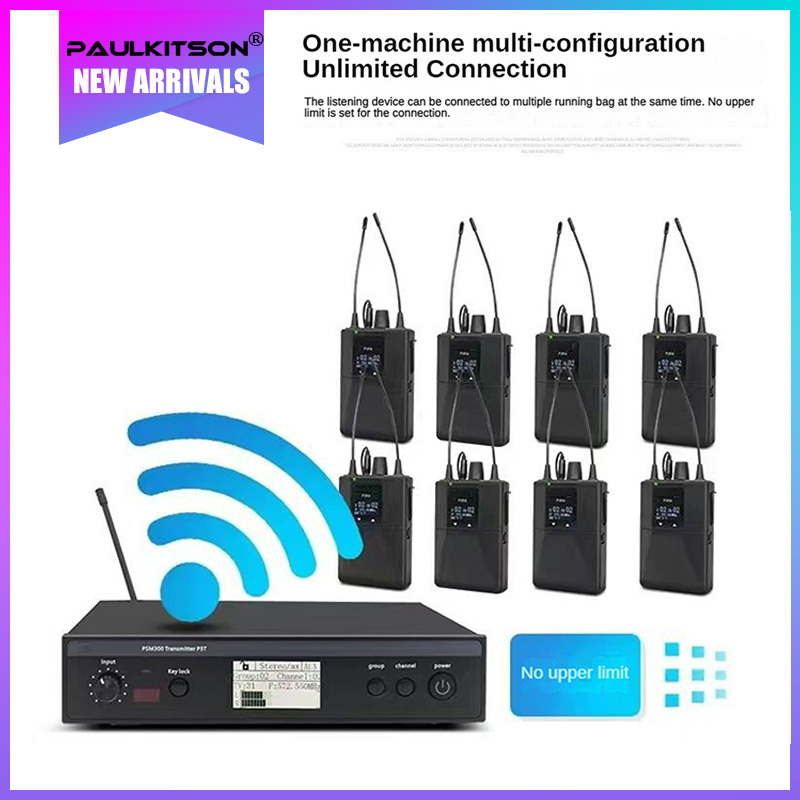 Paulkitson PSM300 UHF Wireless - In Ear Monitors For Singers ulasan dan harga