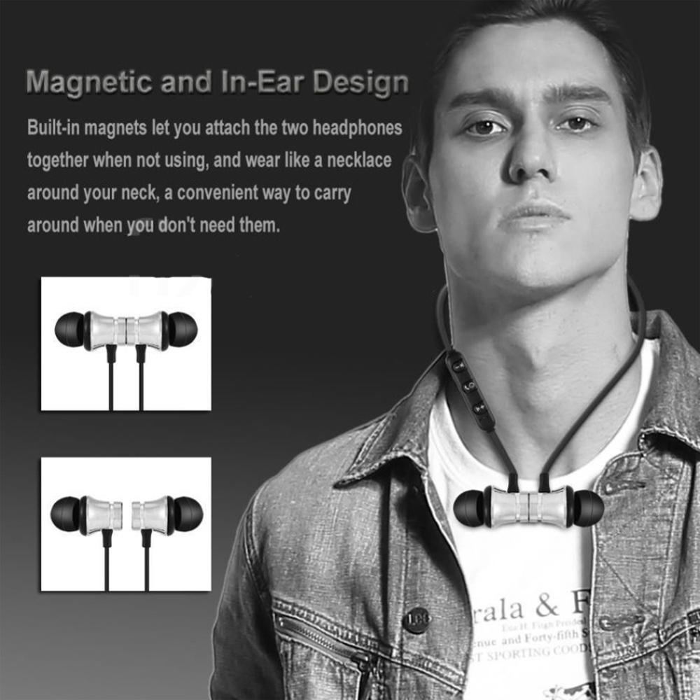 Neckband In-Ear Earphones Magn - Magnetic Neckband Sports Earphones ulasan dan harga