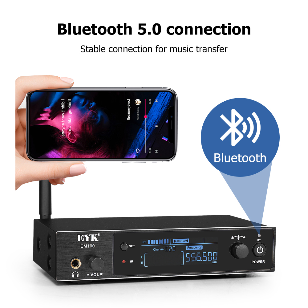 EYK EM100 In Ear Monitor Syste - In Ear Monitors For Singers ulasan dan harga