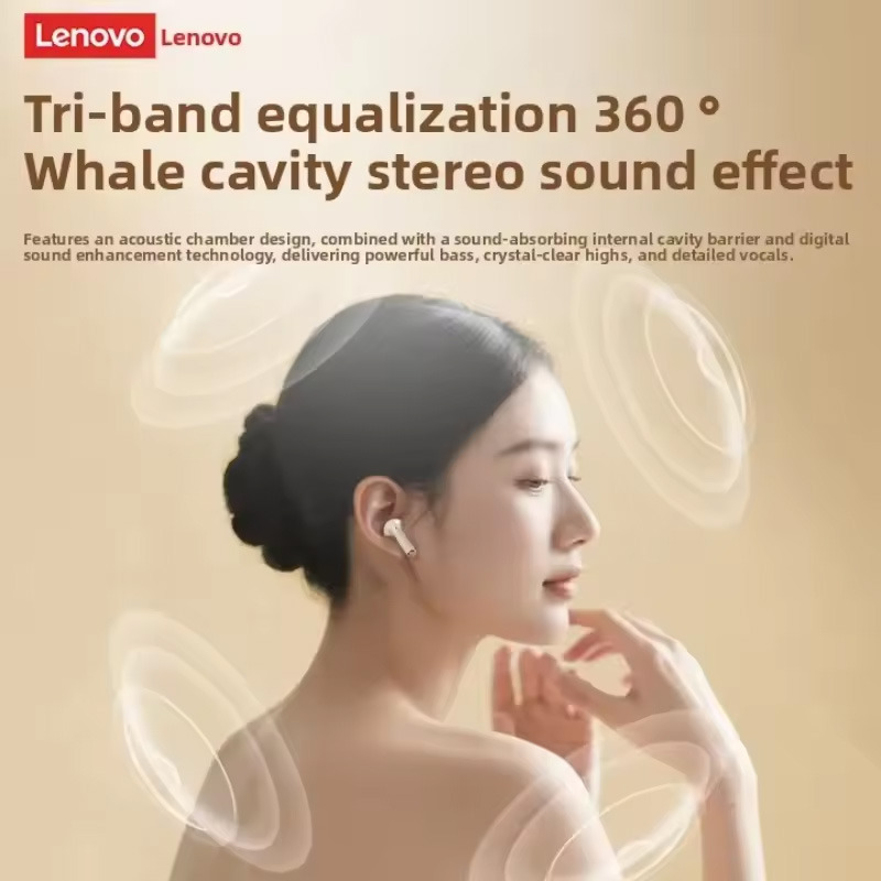Lenovo EA166 Bluetooth Wireles - Anc Wireless Over Ear Headphones ulasan dan harga