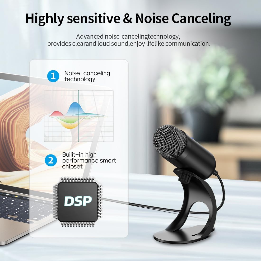 Professional USB Microphone Co - Tablets ulasan dan harga