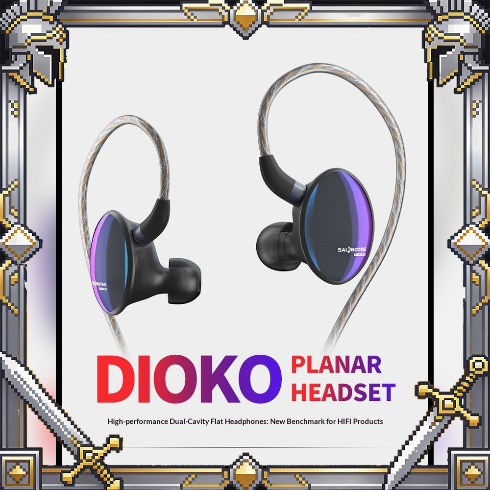 7Hz x Crinacle Dioko Planar Ma - Planar Magnetic Iem Earphones ulasan dan harga